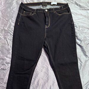 Cipher Flex Dark Wash Stretch Jeans Size 16W Comfort Waist